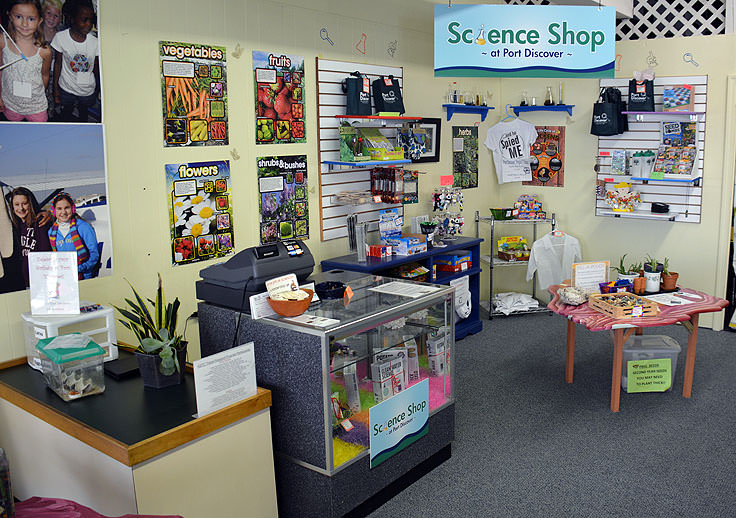 The Science Shop at Port Discover in Elizabeth City, NC