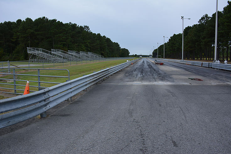 Northeast Dragway outside Hertford, NC