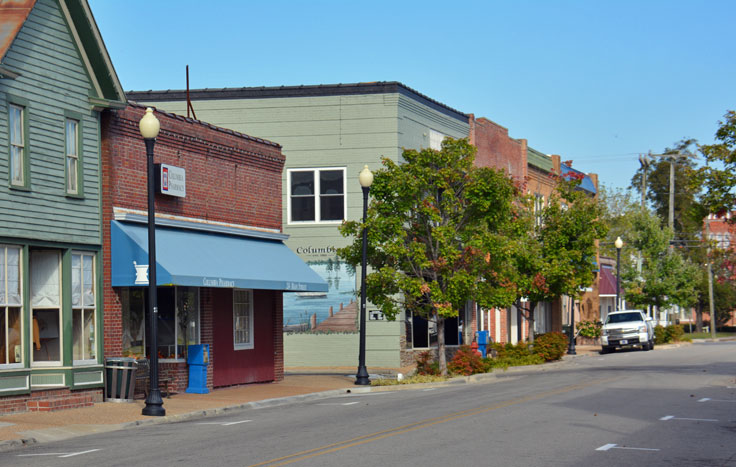 Downtown Columbia NC