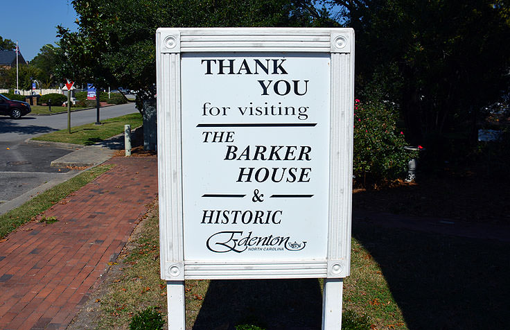 Thanks for visiting the Barker House in Edenton, NC