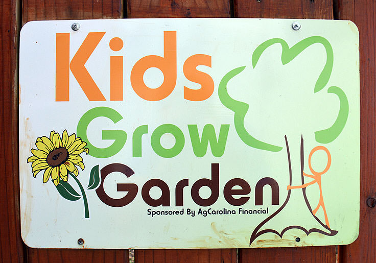 The Kids Grow Garden at Port Discover in Elizabeth City, NC